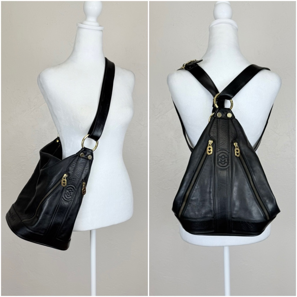 Marino Orlandi Black Shoulder Bag